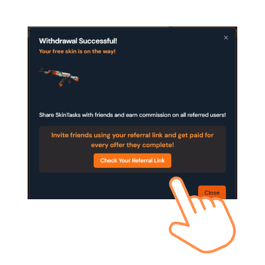 Get rewarded